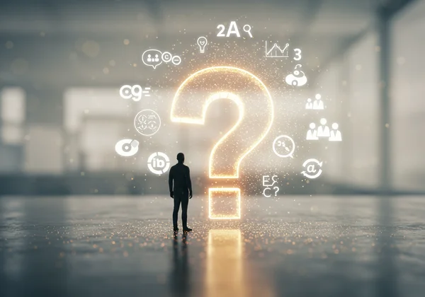 Abstract representation of the AQ test questionnaire