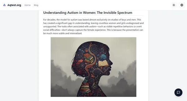 AQ Test for Women: Unmasking Female Autism Traits