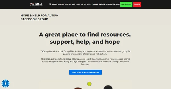 TACA Hope & Help for Autism