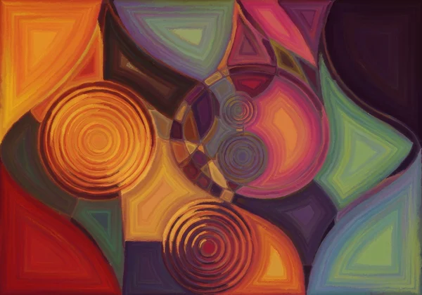 Autistic perception lens illustration