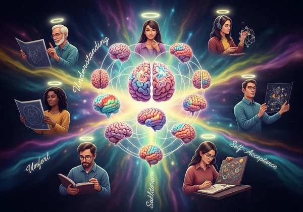 Individual explore unique mind